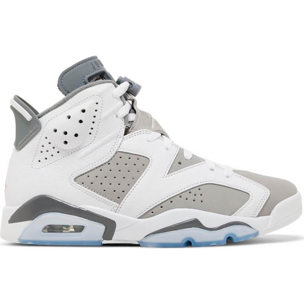 Кроссовки Air Jordan 6 Retro 'Cool Grey', белый/серый - фото