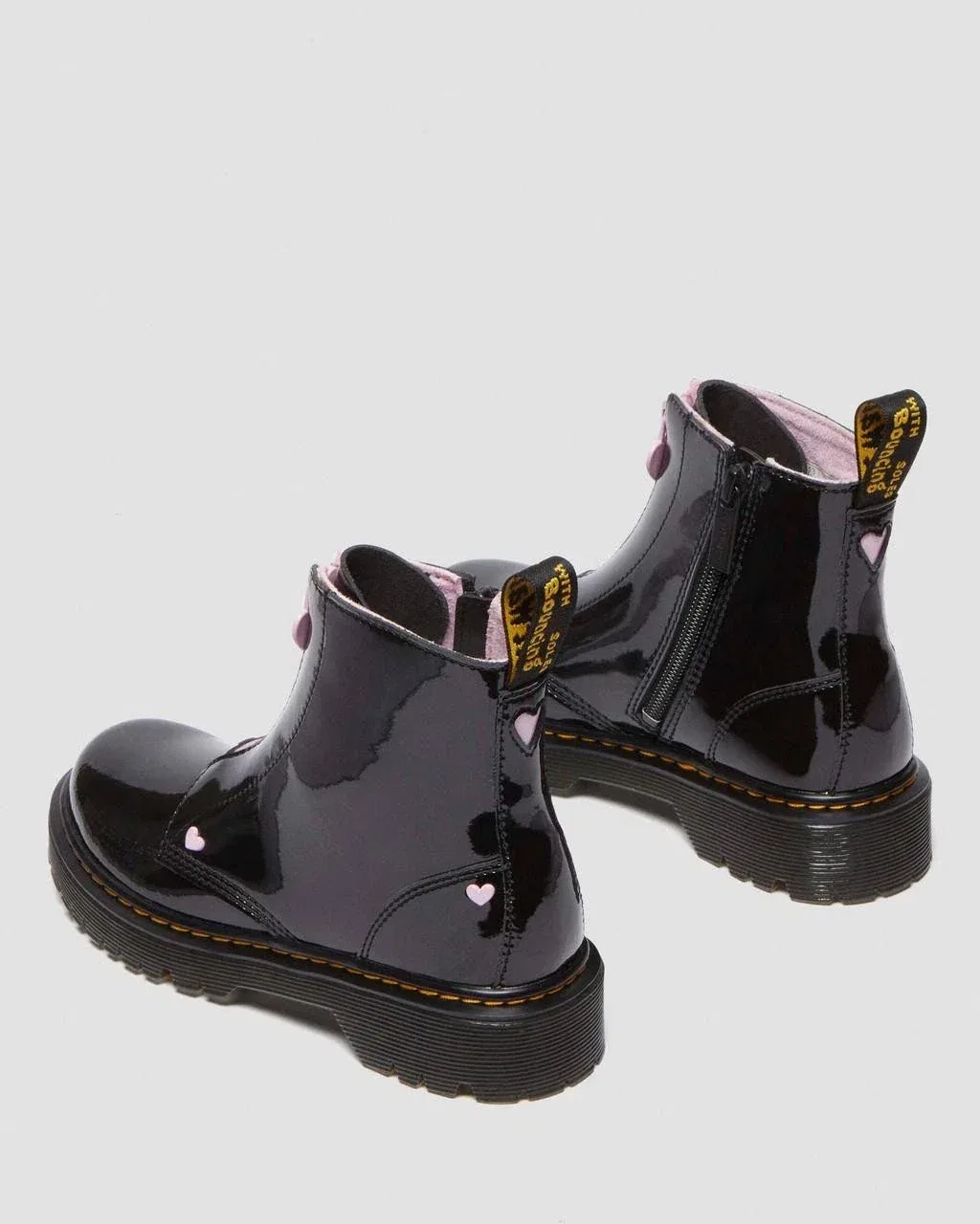 Детские ботинки Dr. Martens Bex Heart, черный — фото 4