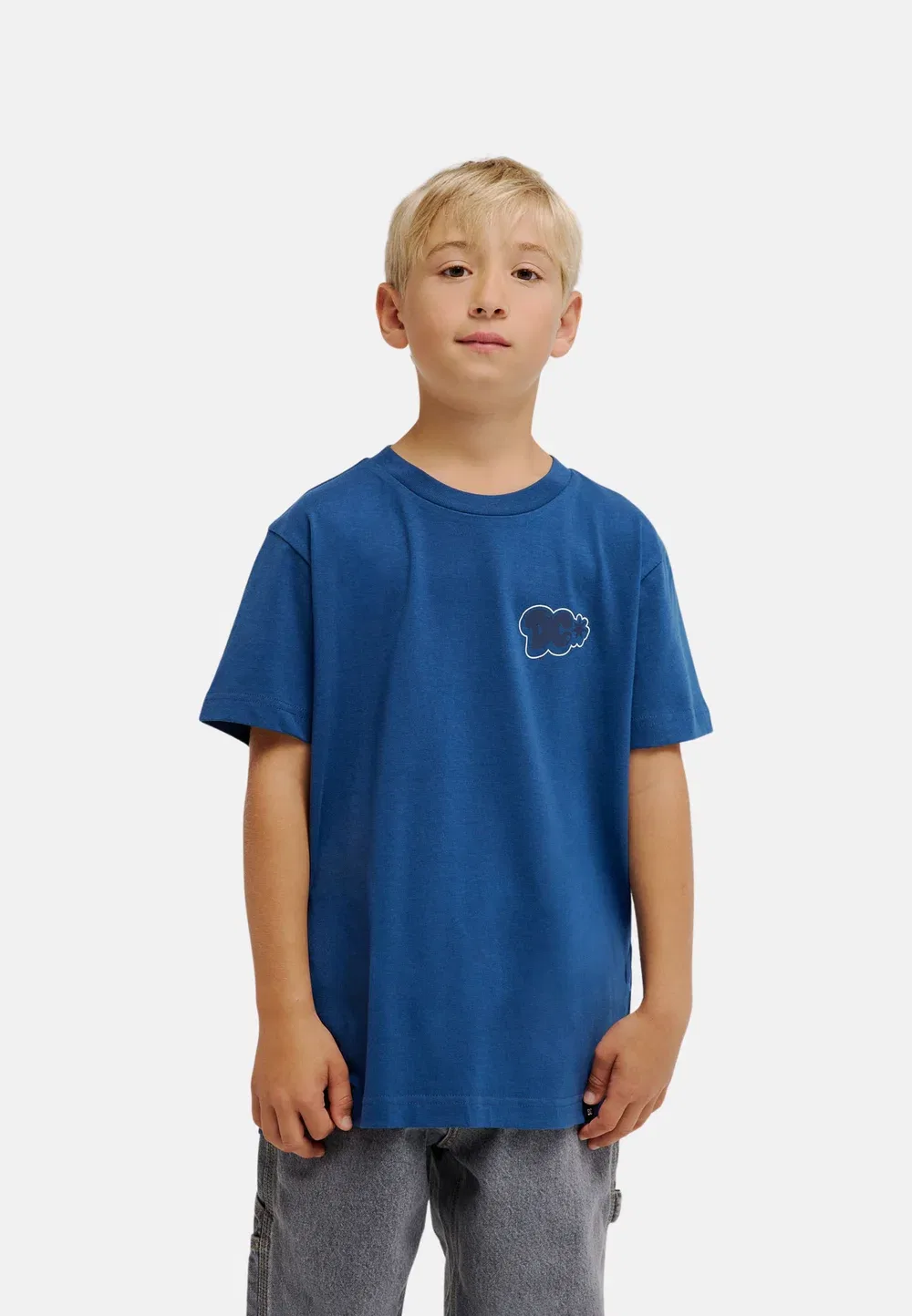Одежда Jungen 8-16 | Топы - футболка с принтом Dc Shoes, Brd Ensign Blue — фото 3