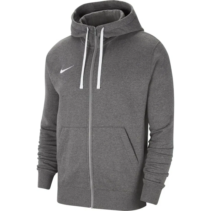Мужской свитшот с капюшоном, флисовый, модель M Nk Flc PARK20 Fz, Nike, Серый