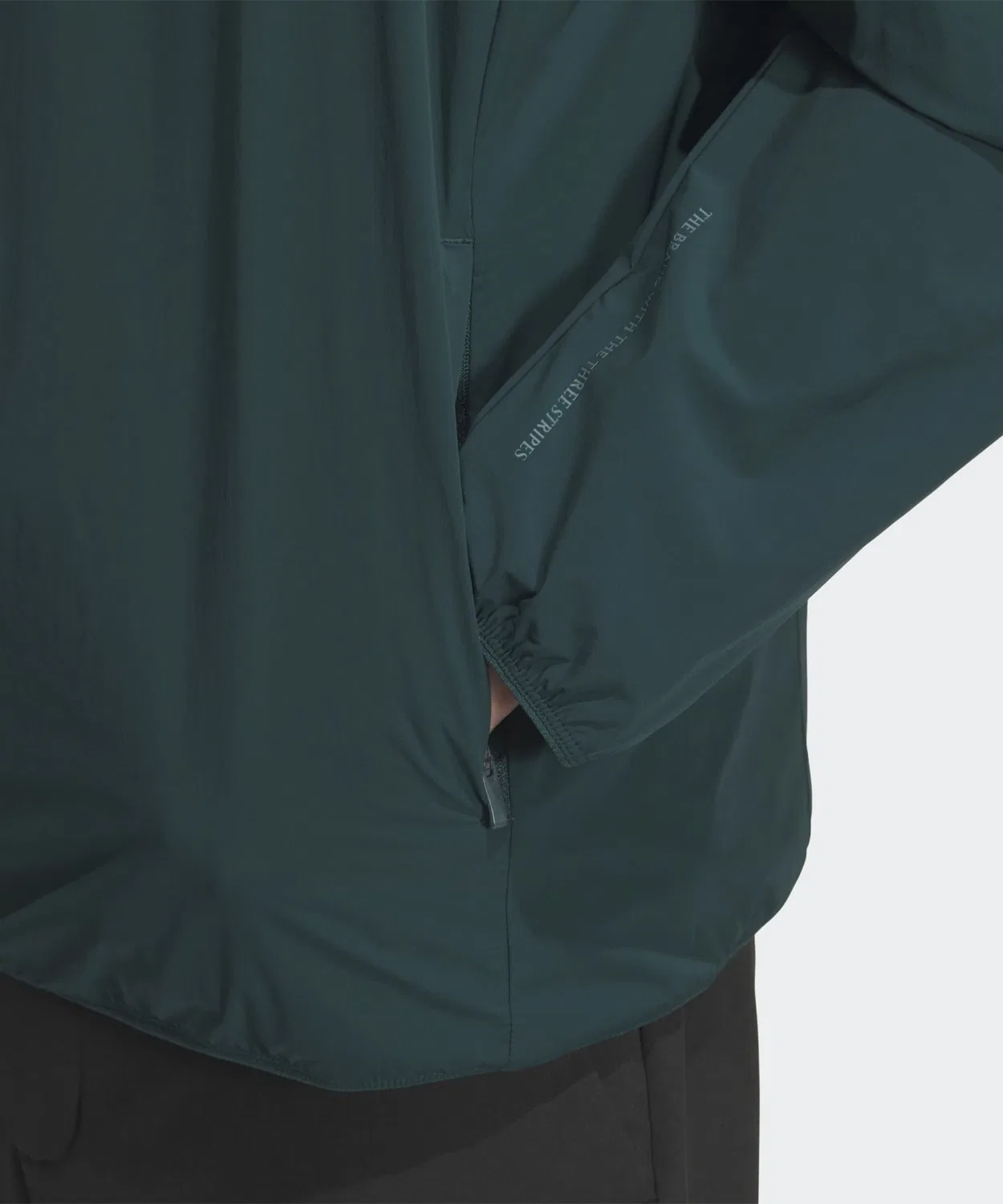 Мужская куртка-блузон с длинным рукавомAdidas Golf, Green — фото 4