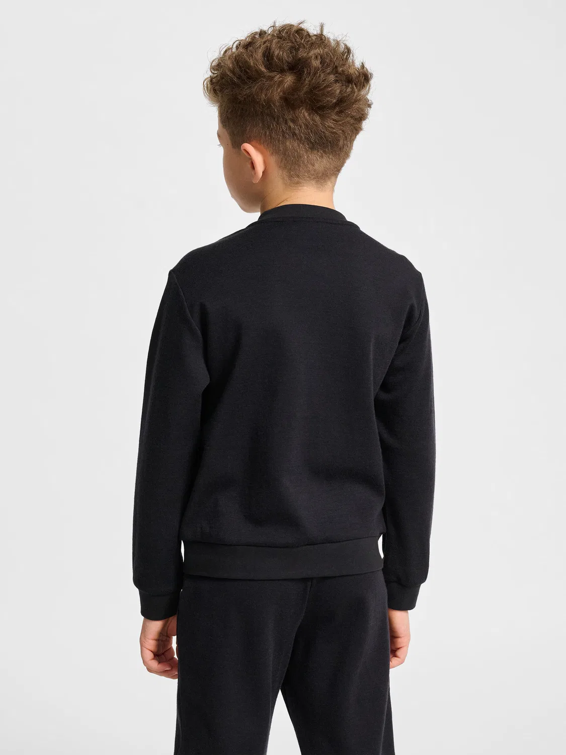 Детская куртка с молнией Wool Zip Hummel, Черный — фото 3