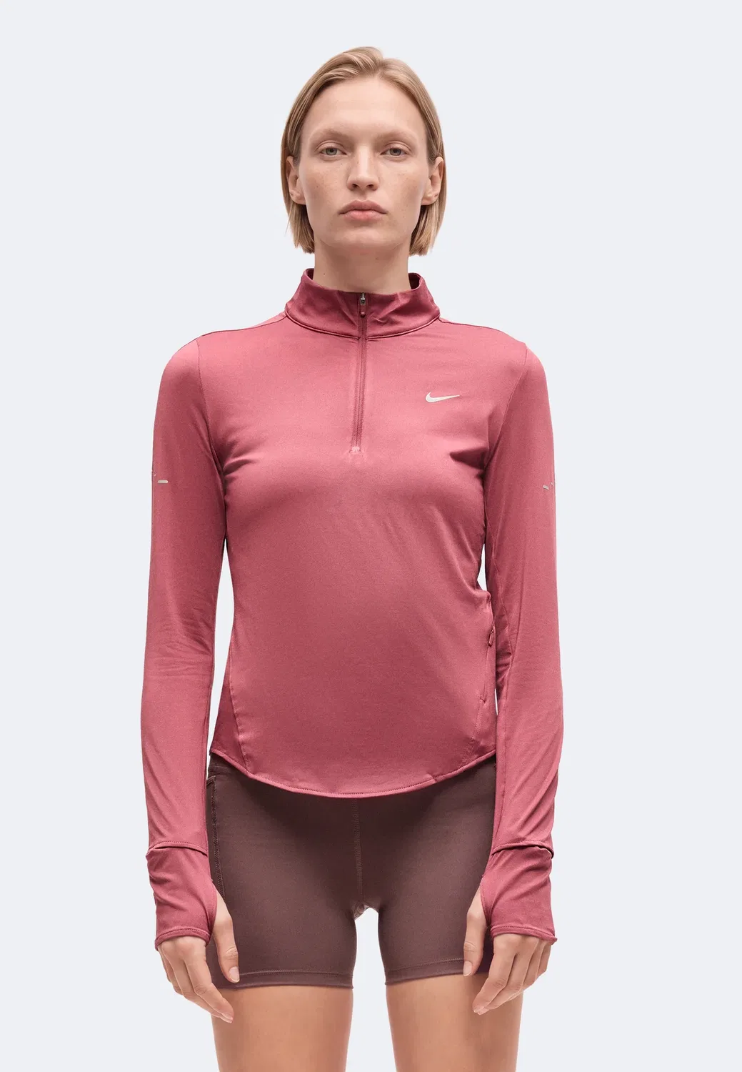 Swift - топ с длинными рукавами Nike Performance, Pink Smoke