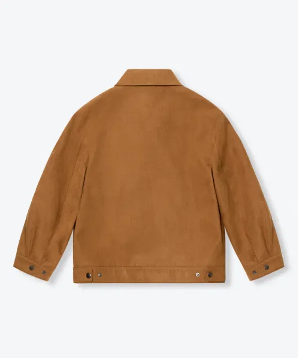 Куртка из искусственной замши, Musinsa Standard Kids, Desert Brown — фото 4
