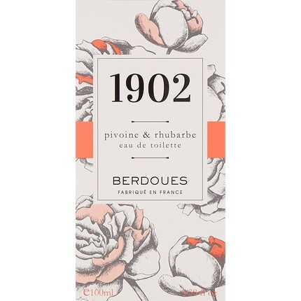 Туалетная вода-спрей Berdoues 1902 Pivoine & Rhubarbe, 100 мл — фото 2