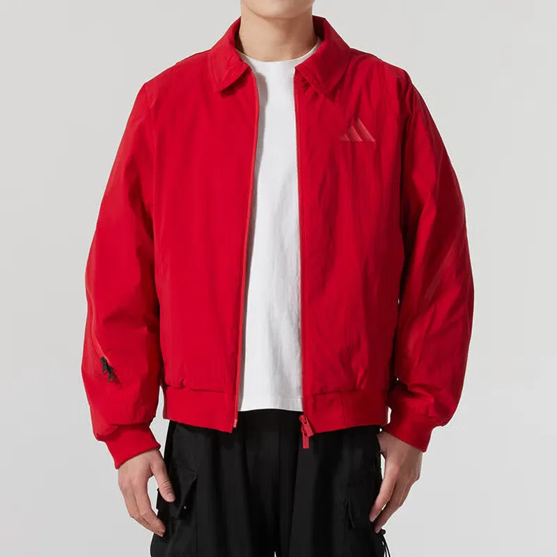 Куртка с принтом CNY Woven Adidas, красный — фото 3