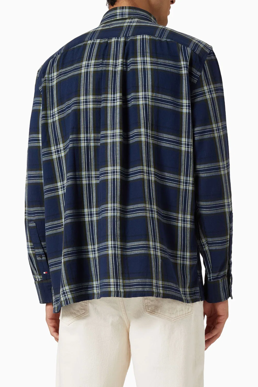 Рубашка свободного кроя Check Relaxed Shirt Tommy Hilfiger — фото 3