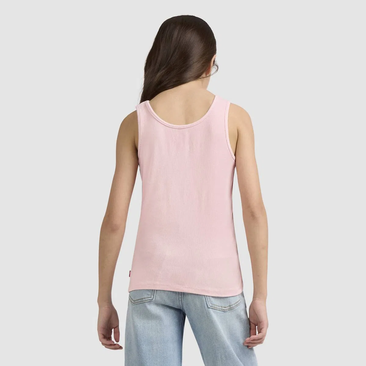 Майка с логотипом Cherry Levis для девочек 7-16 размера Levi's, Coral Blush - Pink — фото 2