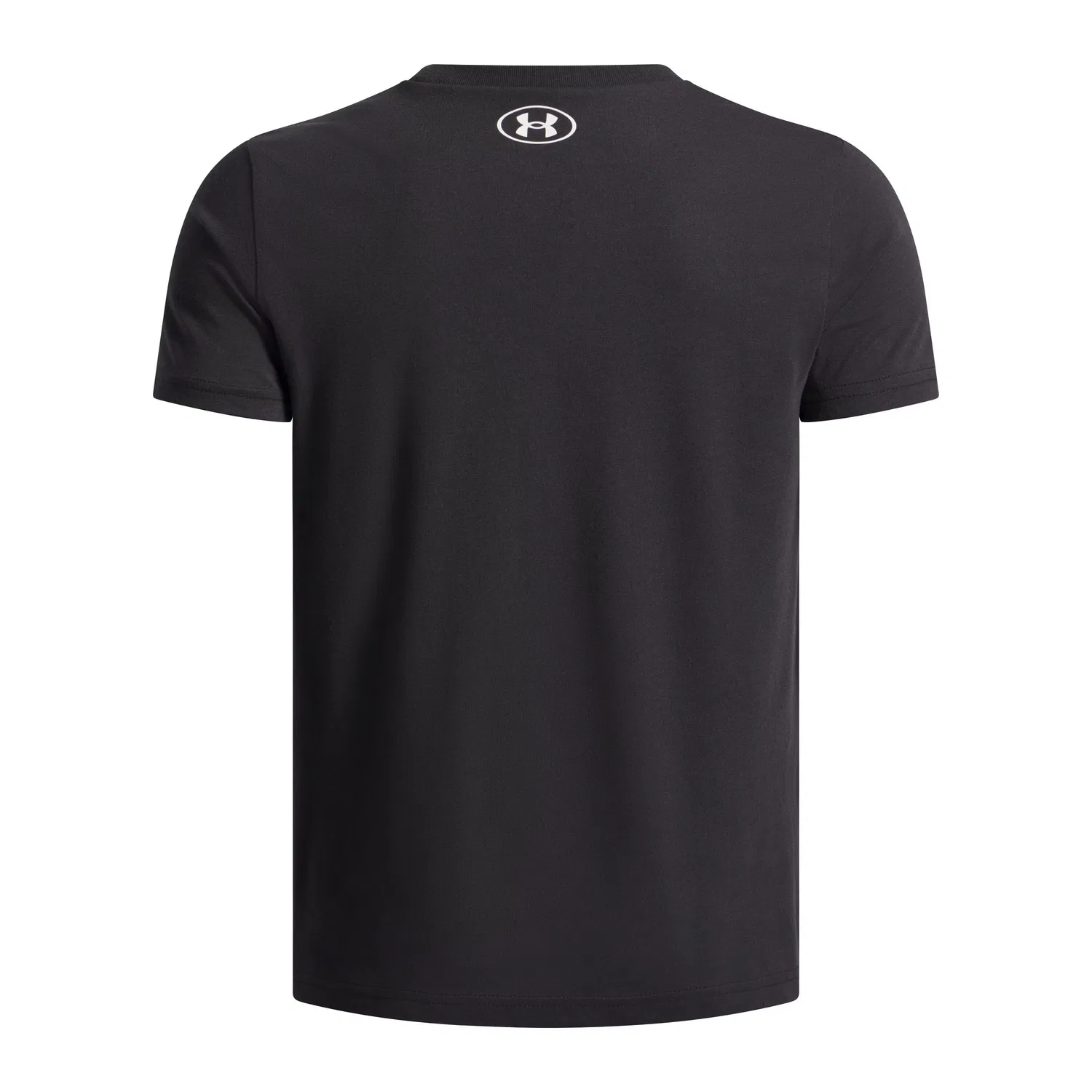 Детская футболка с графическим принтом UA Overlay WM SS Under Armour, Schwarz Konigsblau Rot — фото 2