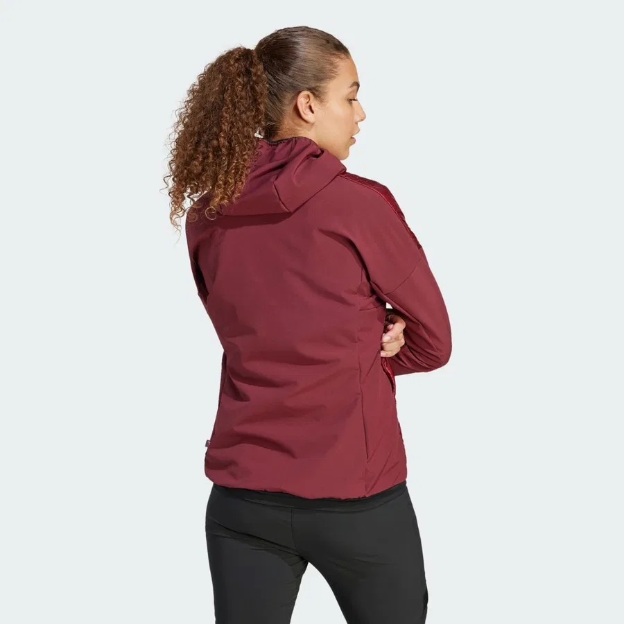 Куртка утепленная с длинным рукавом Terrex Xperior Varilite Hybrid PrimaLoft adidas, Красный — фото 2