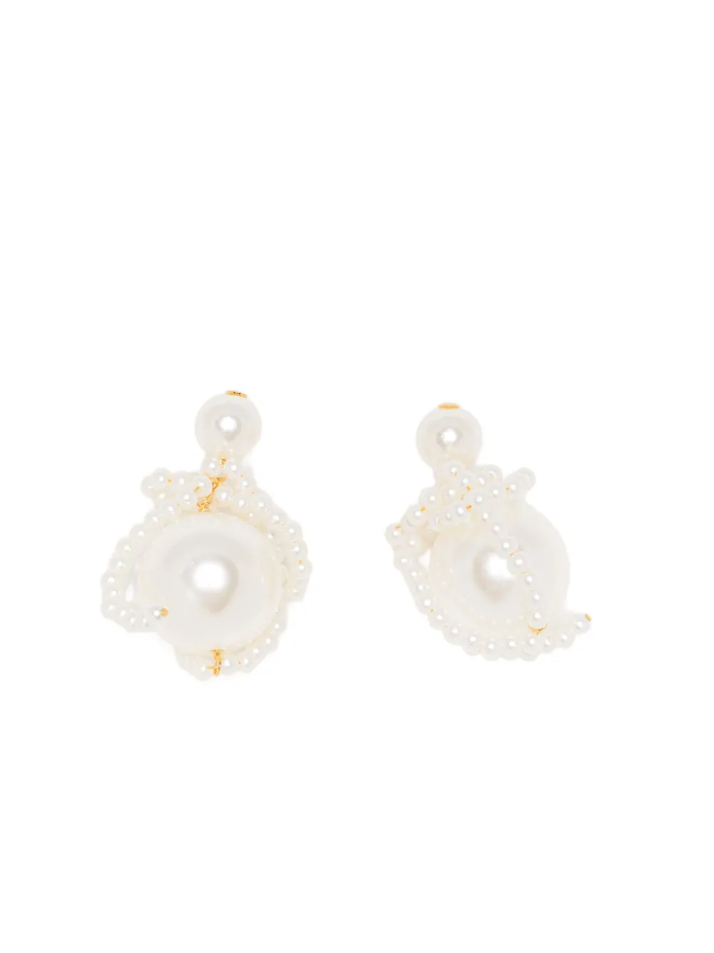 

Серьги Time is Thirsty Completedworks, белый