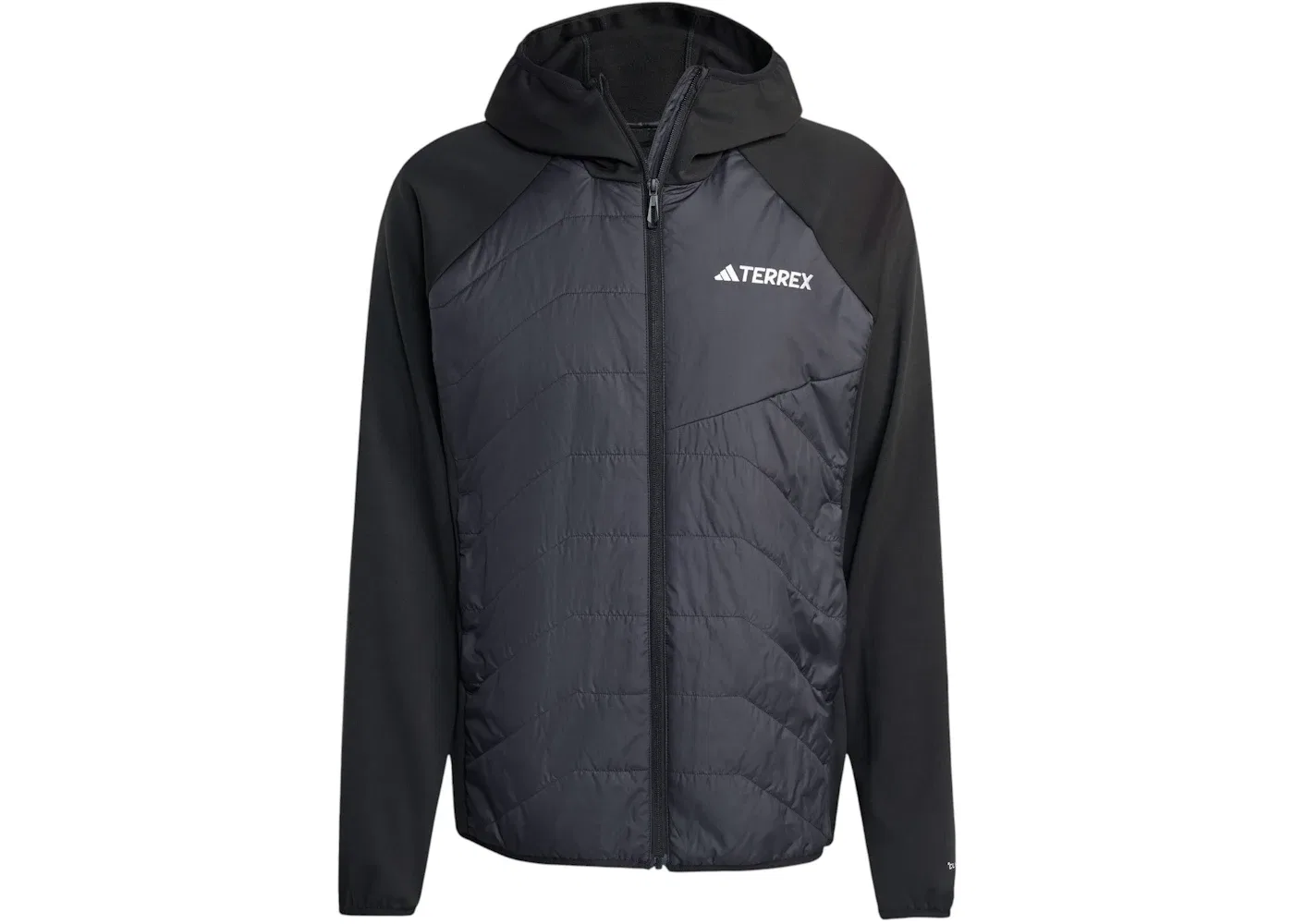 Мужская куртка с утеплителем Hybrid Hooded Jacket Adidas, Black