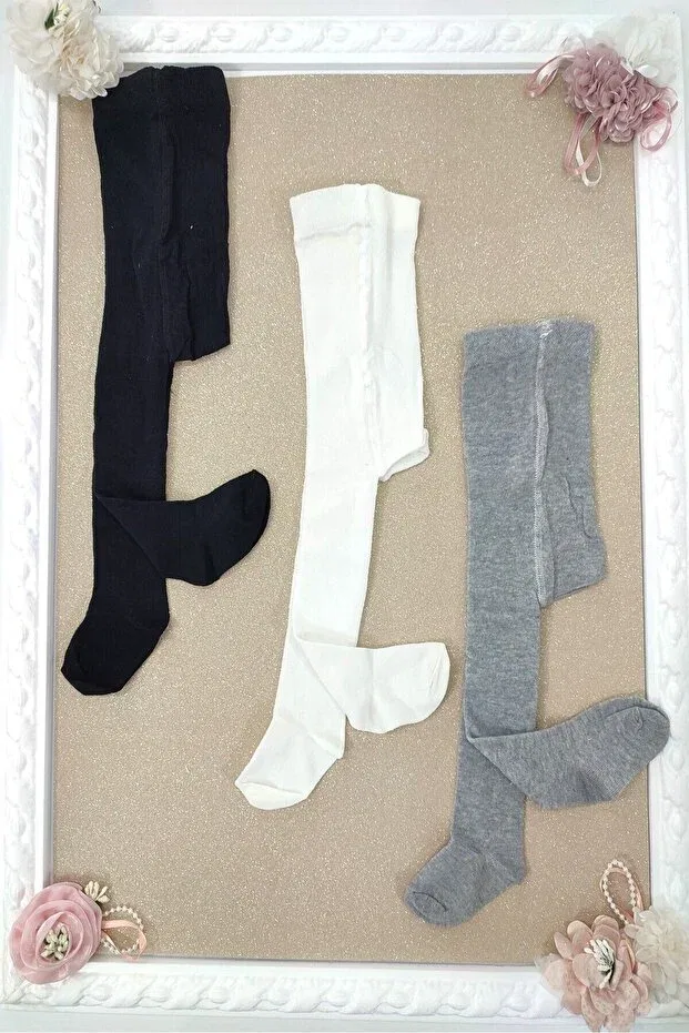 Детские колготки для мальчиков хлопковые комплект 3 шт Dubi Baby, Gray — фото 2