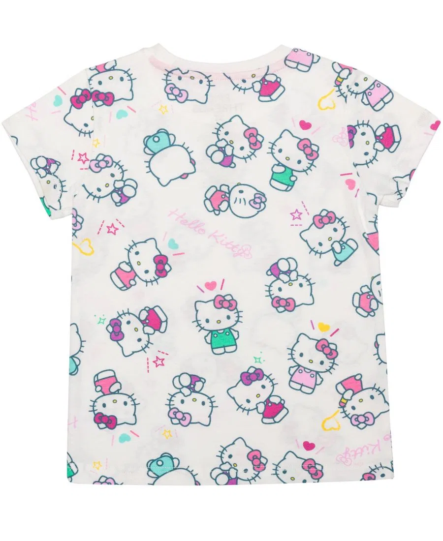 Футболка с принтом Hello Kitty Epic Threads, Angel White — фото 2