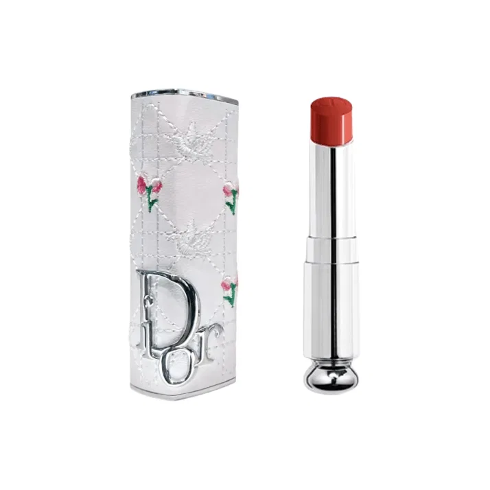 Помада кремовая увлажняющая floral plaid limited enchantment, DIOR, Maple Leaf Dirty Orange