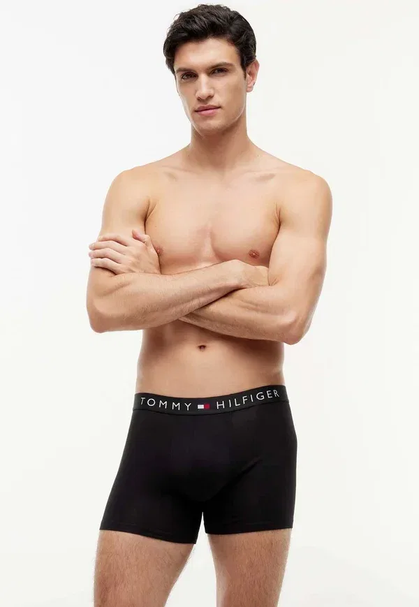 Боксеры из хлопка и эластана Tommy Hilfiger, черный