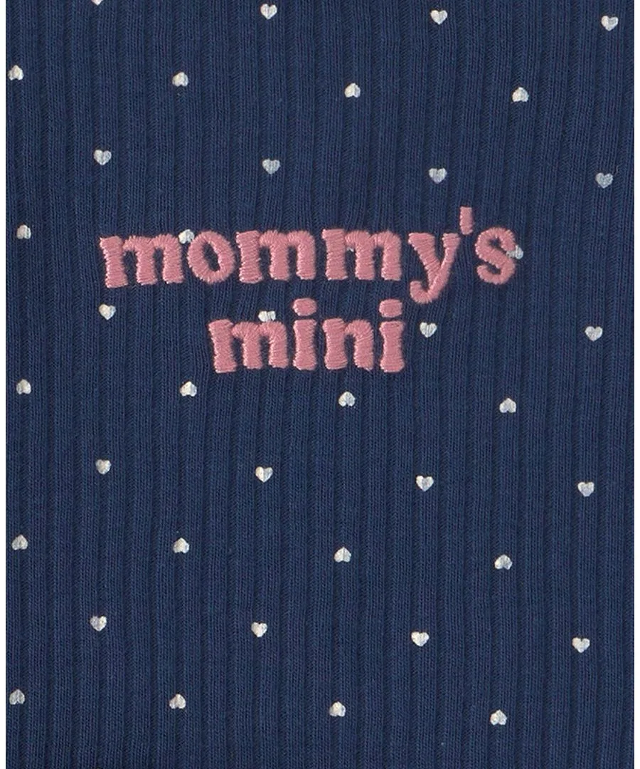 Комплект из боди с длинным рукавом и брюк с тюлевой юбкой, модель Mommy's Mini Carter's, Navy Blue — фото 3