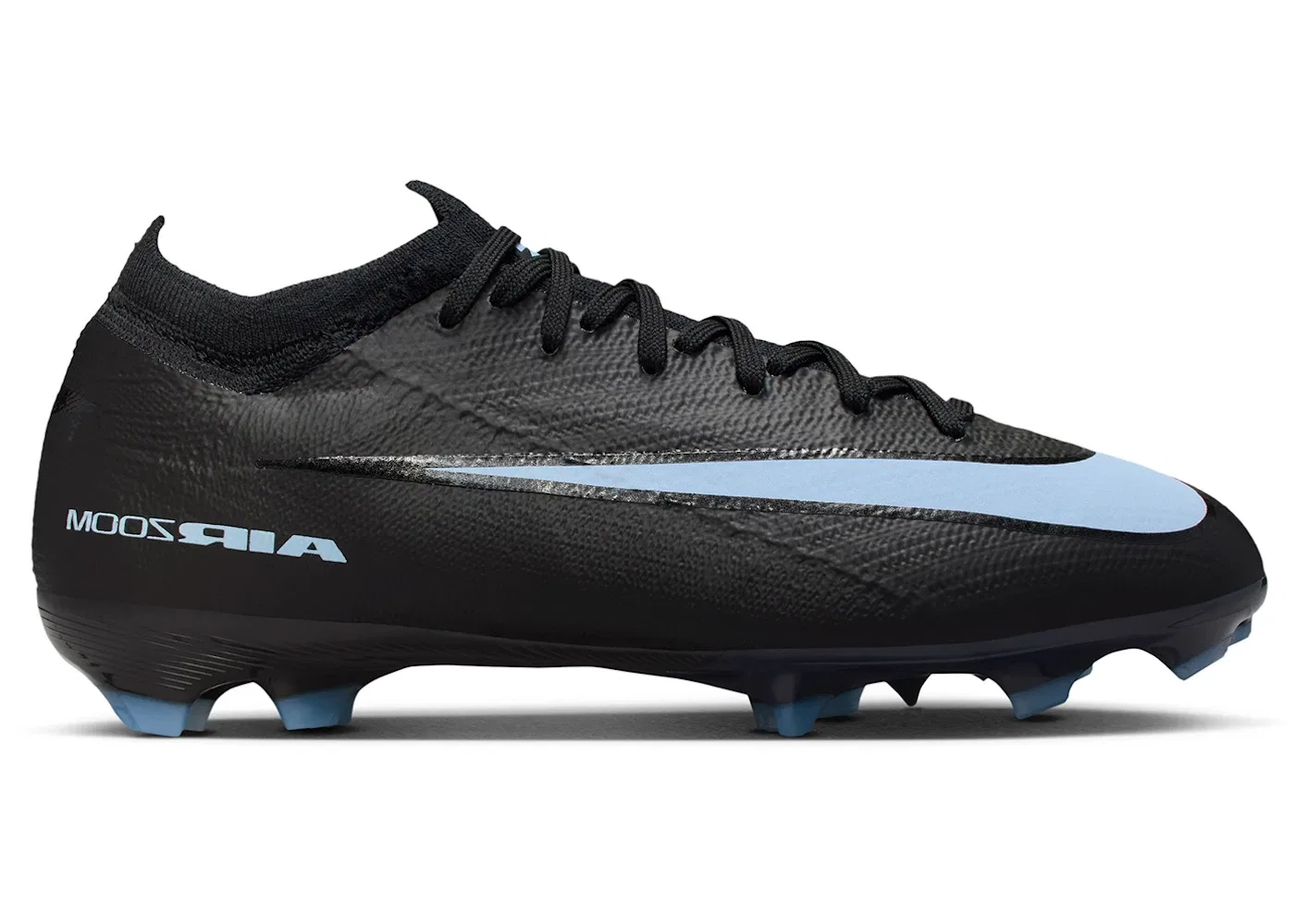 Детские бутсы для мальчиков с длинным рукавом Nike Mercurial Vapor 16 Pro FG, Black/Ice Blue