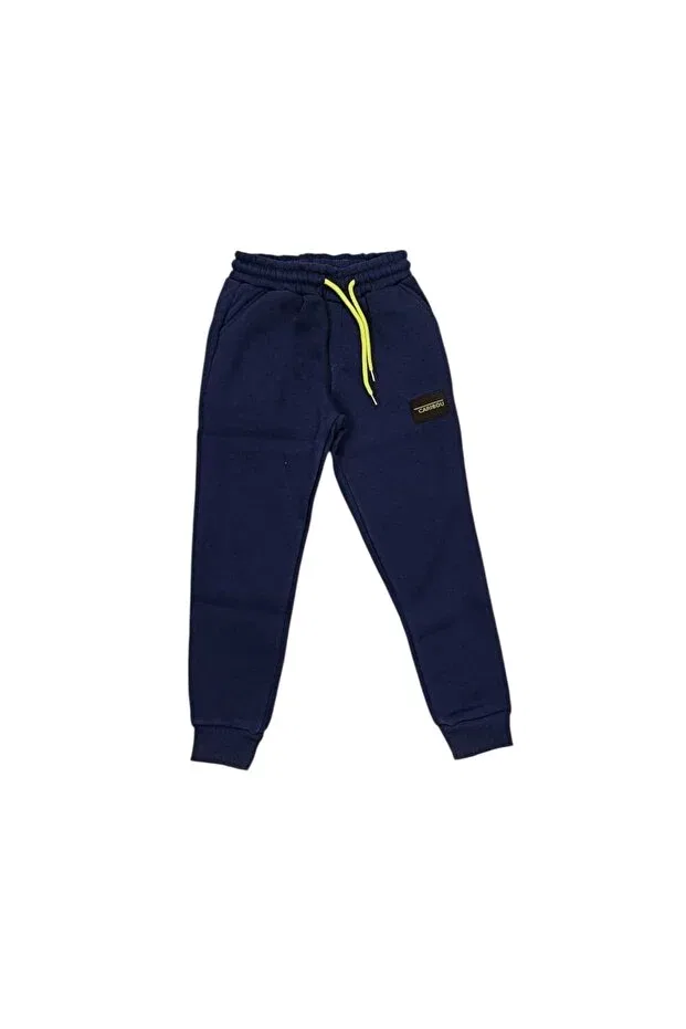 Детские спортивные штаны для мальчиков с утеплением Caribou, Navy Blue