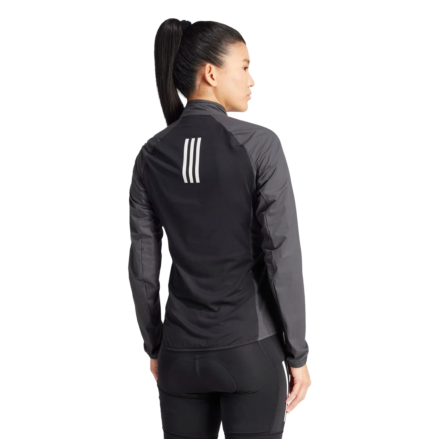 Женская велосипедная куртка WIND.RDY Adidas, черный — фото 3