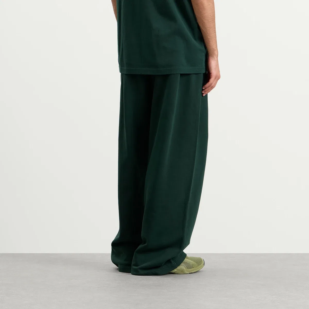 Спортивные штаны Prowsen u venice logo sweatpant Acne Studios, Dark Green — фото 3