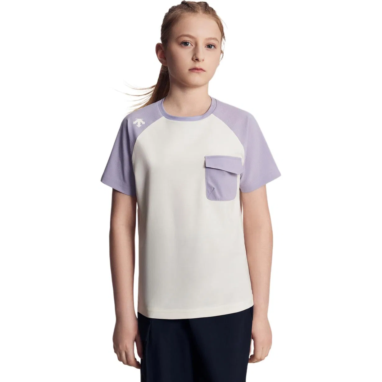 Футболка детская Light Purple Descente