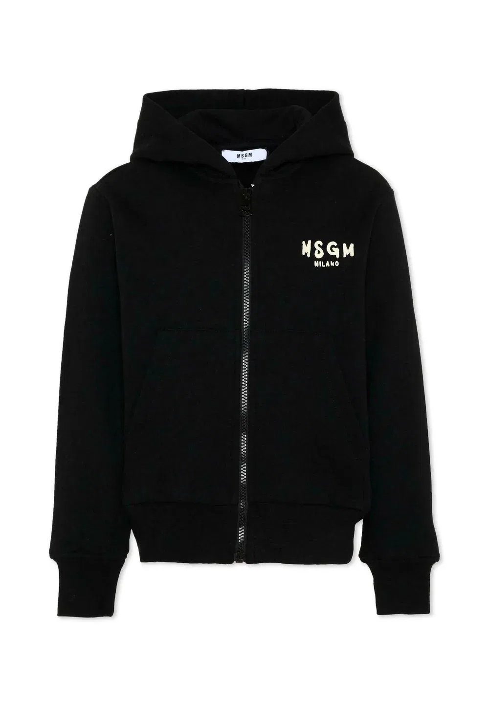 Толстовка унисекс Felpa на молнии Msgm, Black