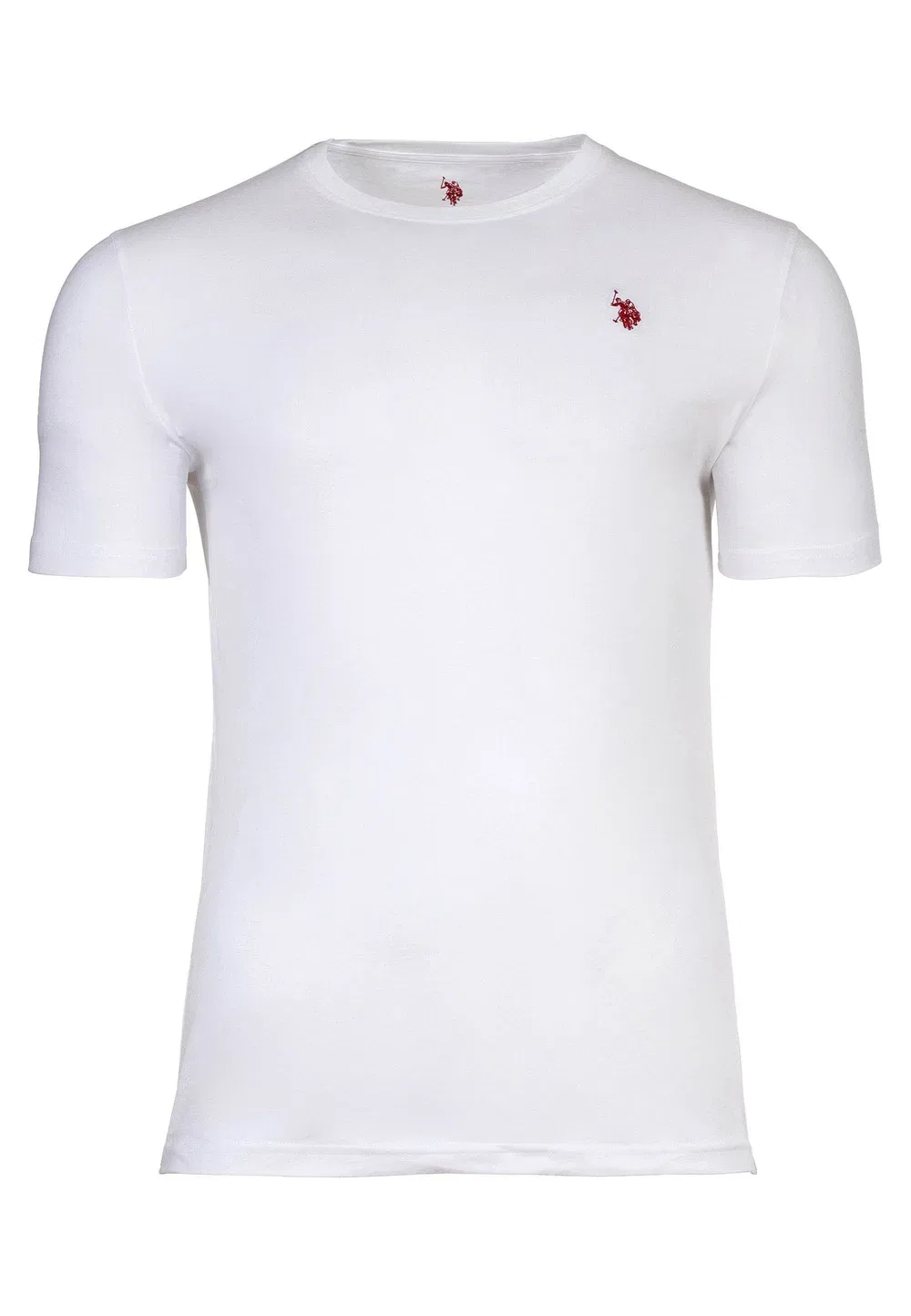 2 футболки с круглым вырезом - базовая модель U.S. Polo Assn., Weiss — фото 2