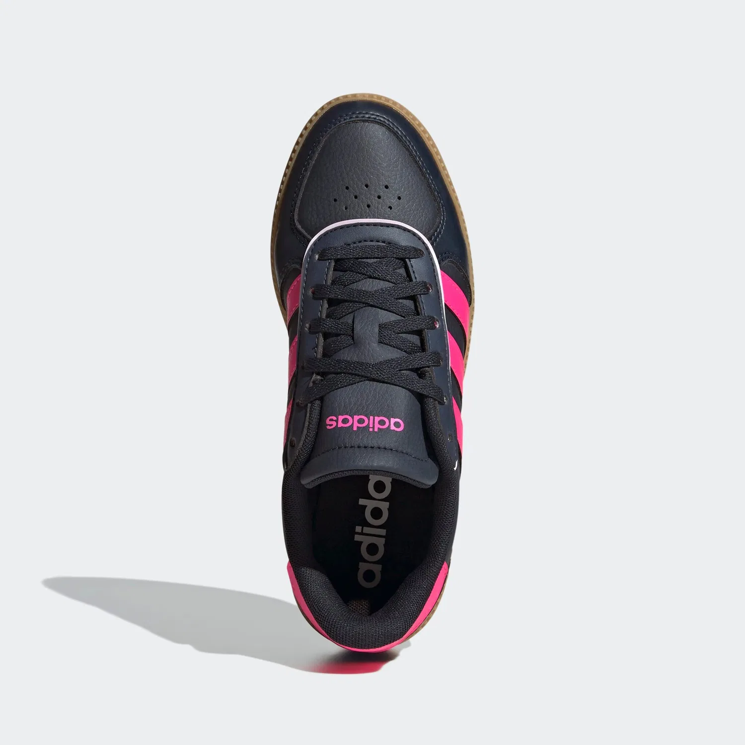 Детские кроссовки с низким профилем Adidas Sportswear, Aurora Ink/Lucid Pink — фото 4