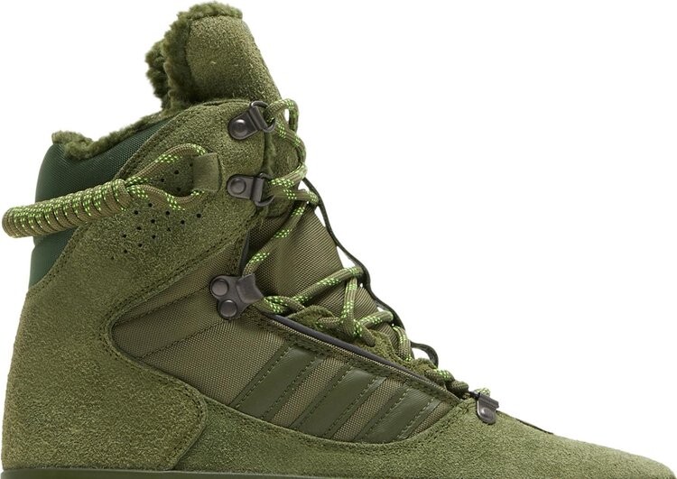 Ботинки Adidas Ivy Park x Wmns Super Sleek Boot 'Halls Of Ivy', зеленый — фото 3