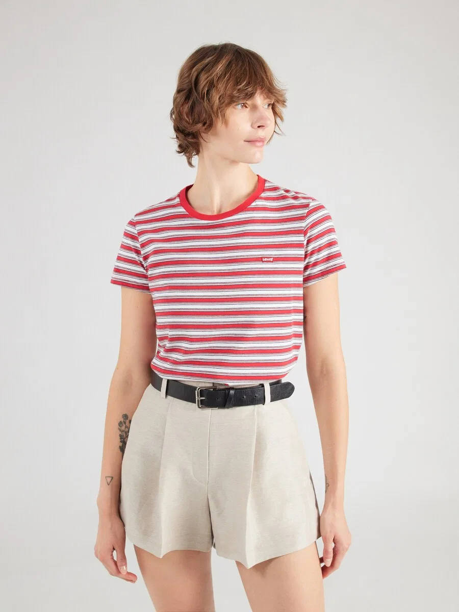 Футболка LEVI'S PERFECT красного цвета — фото 2