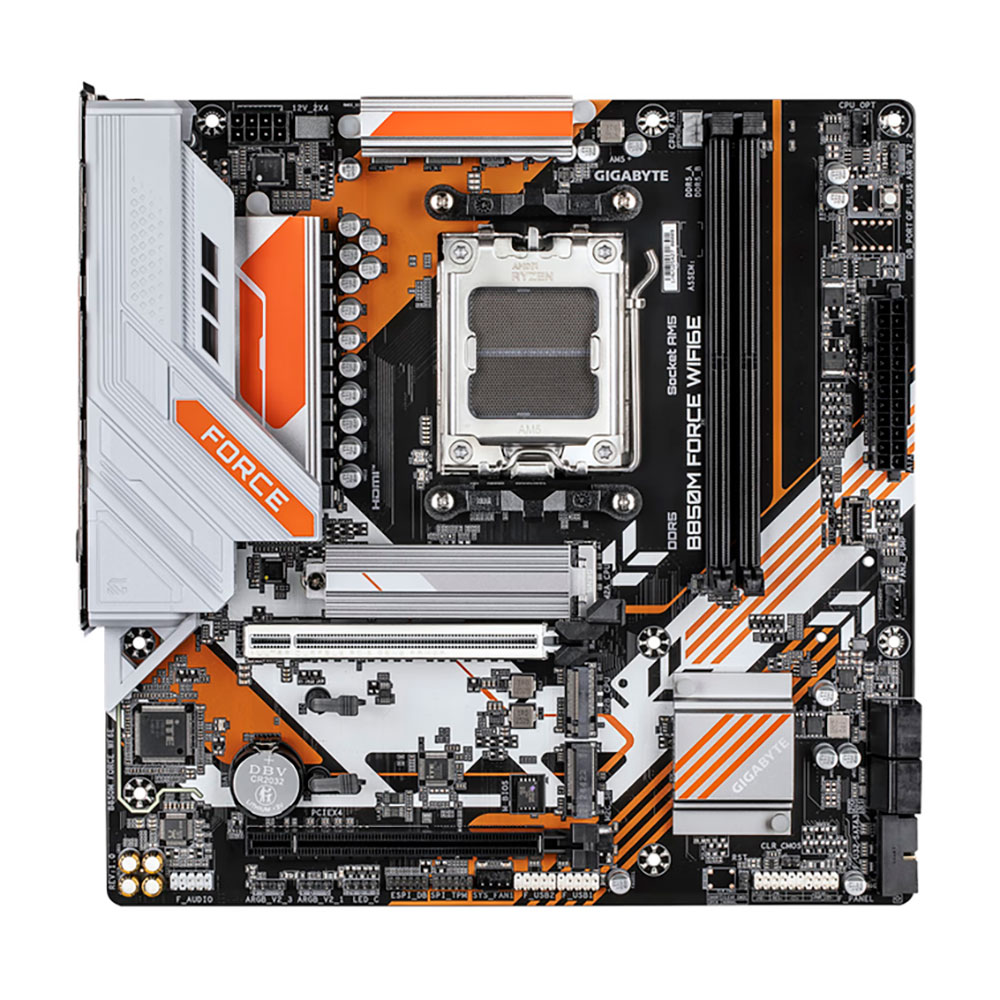 

Материнская плата Gigabyte B850M Force WIFI6E, AM5, DDR5, Wi-Fi