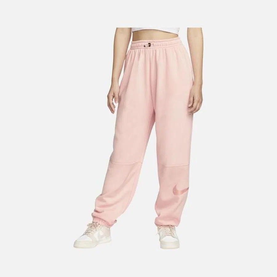 Женские спортивные брюки с высокой посадкой Swoosh Fleece Nike, Разноцветный