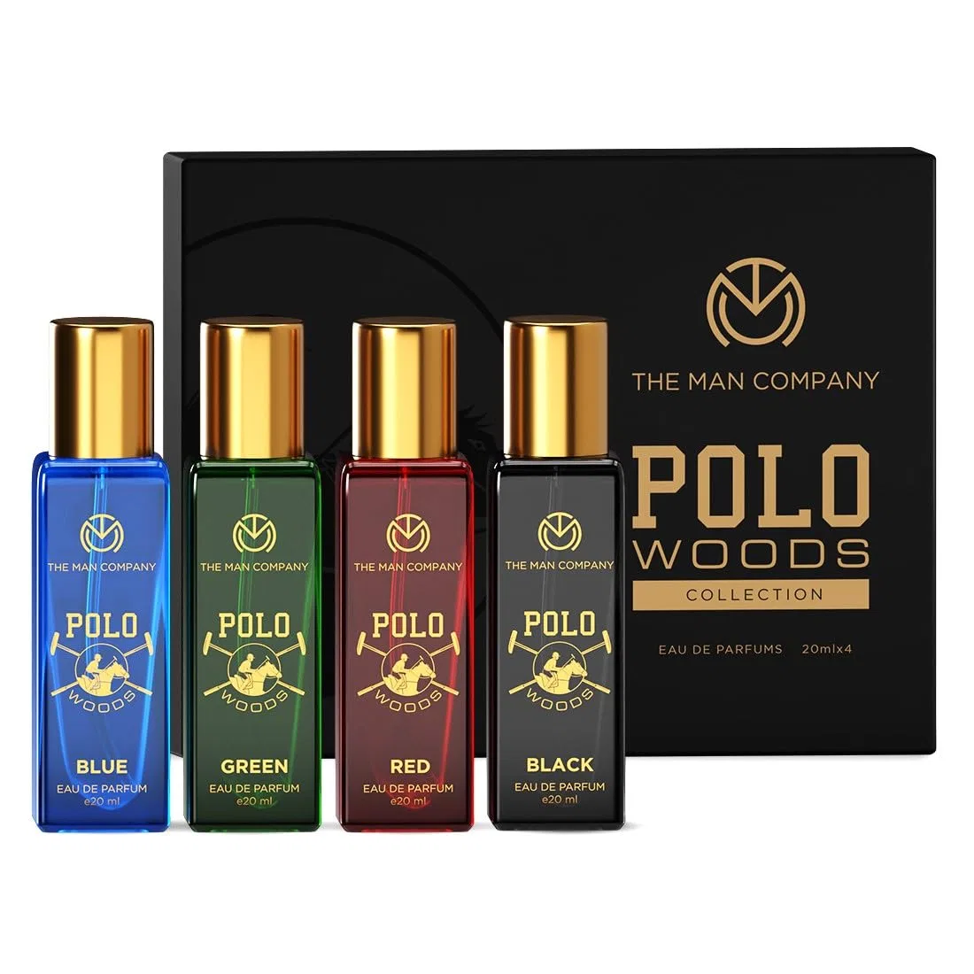 Набор парфюмированной воды Polo Woods, The Man Company, 4 x 20 мл — фото 4