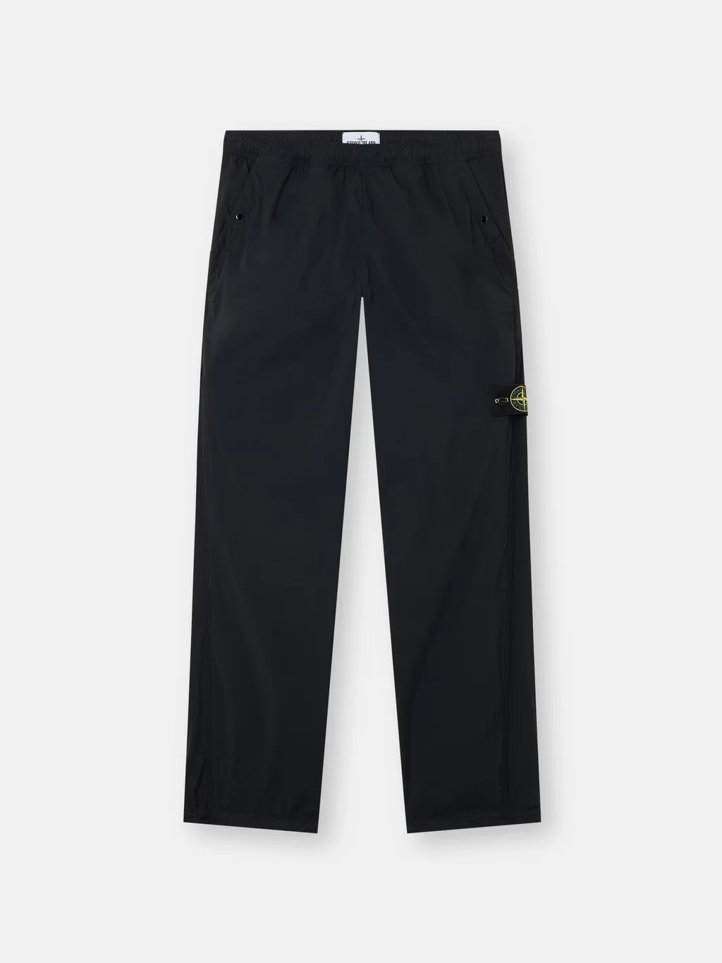 Мужские брюки Stone Island Loose-fit With Dual Zip Back Pockets, черный — фото 2