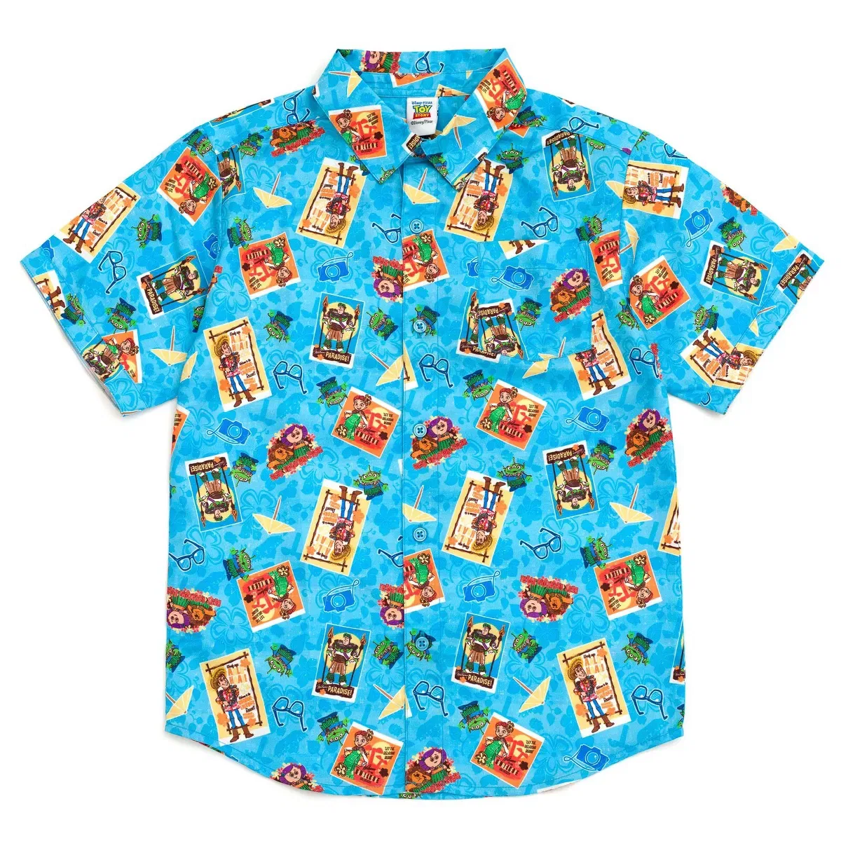Рубашка с коротким рукавом Disney, Blue Woody Buzz
