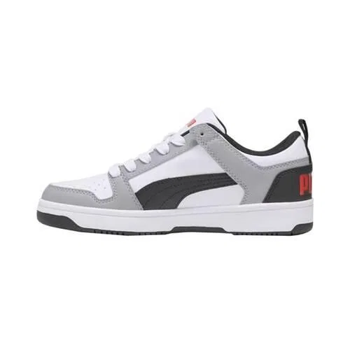 Детские кроссовки Puma Rebound Layup Lo Sl Jr, Bunt Grau — фото 2