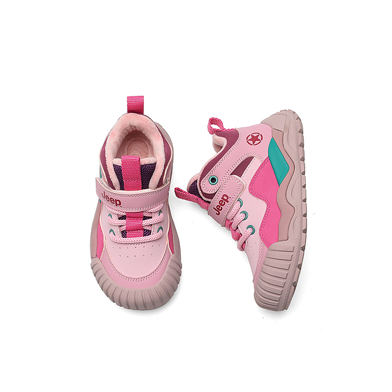Jeep Детские кроссовки Low Top Peacock Green/Pearl Pink — фото 4