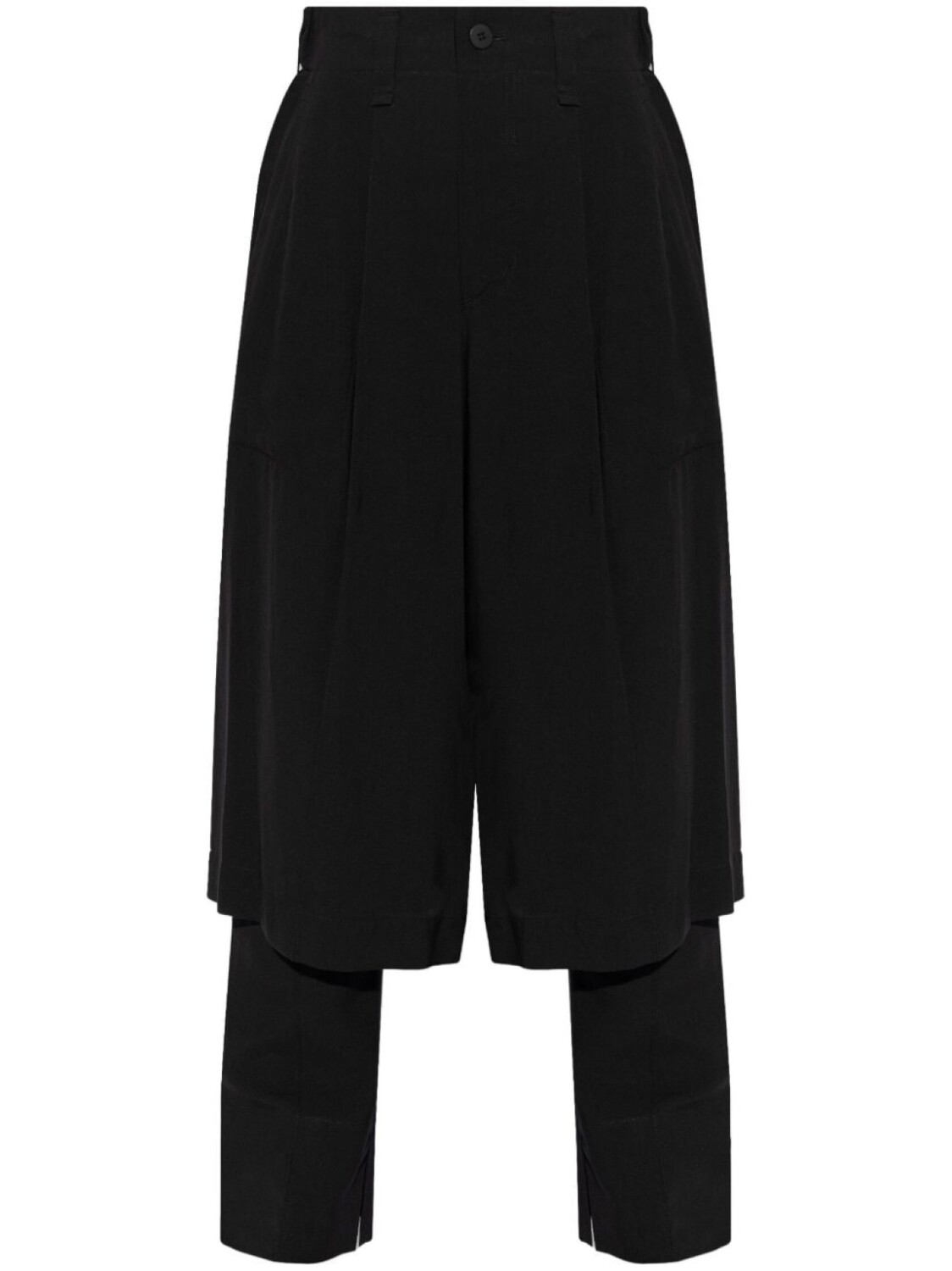 

Issey Miyake брюки с высокой талией, черный