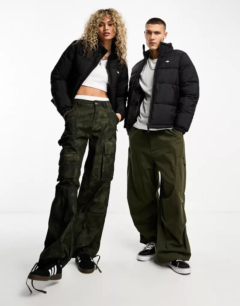 

Черный пуховик Dickies Waldenburg
