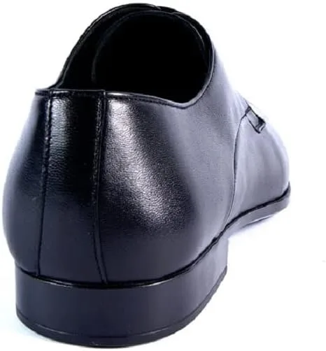 Мужские кожаные туфли Melluso Elegant на резиновой платформе U24400B, черный — фото 3