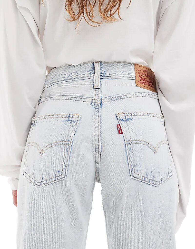 Мешковатые джинсы Levi's '94 светло-коричневого цвета — фото 4