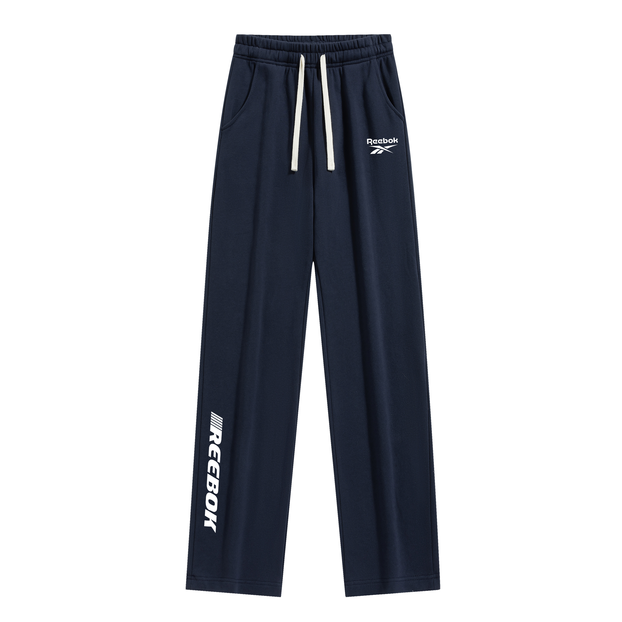 

Повседневные брюки Unisex Moderate Straight Fit Reebok, темно-синий