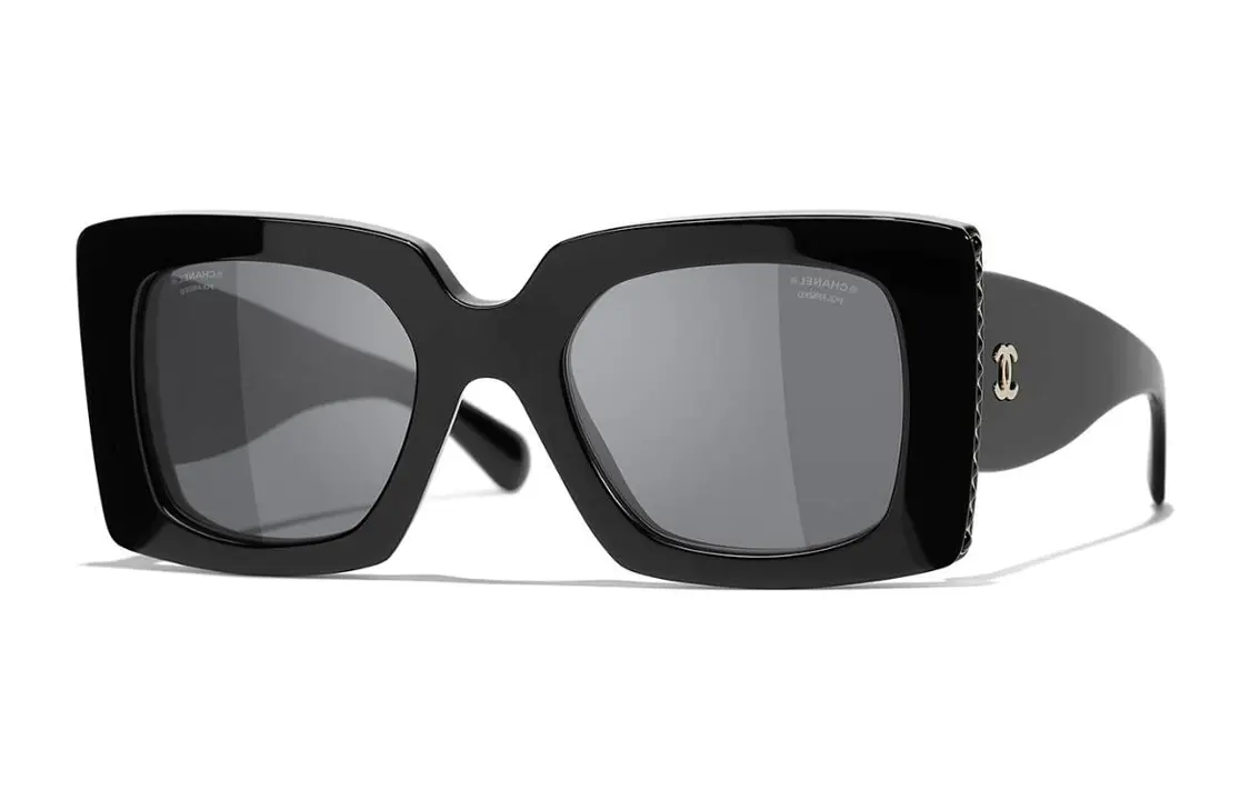 

Оправы для очков Бабочка женские CHANEL, черные
