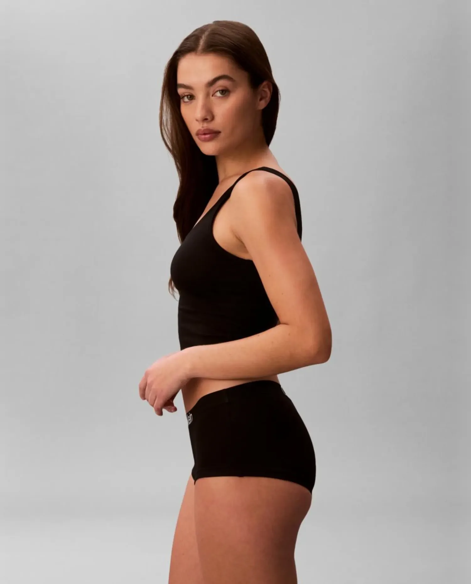 Набор из 3 шорт-бойшорт EXTRA SOFT COTTON STRETCH Calvin Klein, черный — фото 4