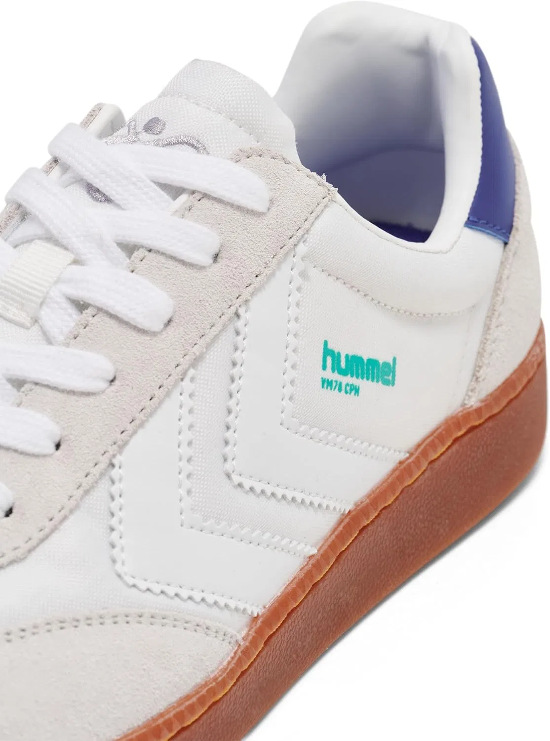 Нейлоновые кроссовки Hummel Unisex Vm78 CPH, White Black — фото 2