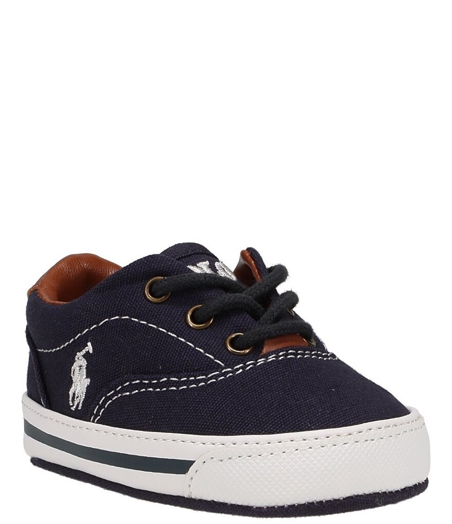 

Холщовые кроссовки Polo Ralph Lauren для мальчиков Vaughn (для младенцев), синий