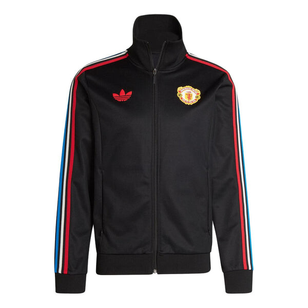 

Куртка manchester united stone roses originals track jacket asia sizing Adidas, черный