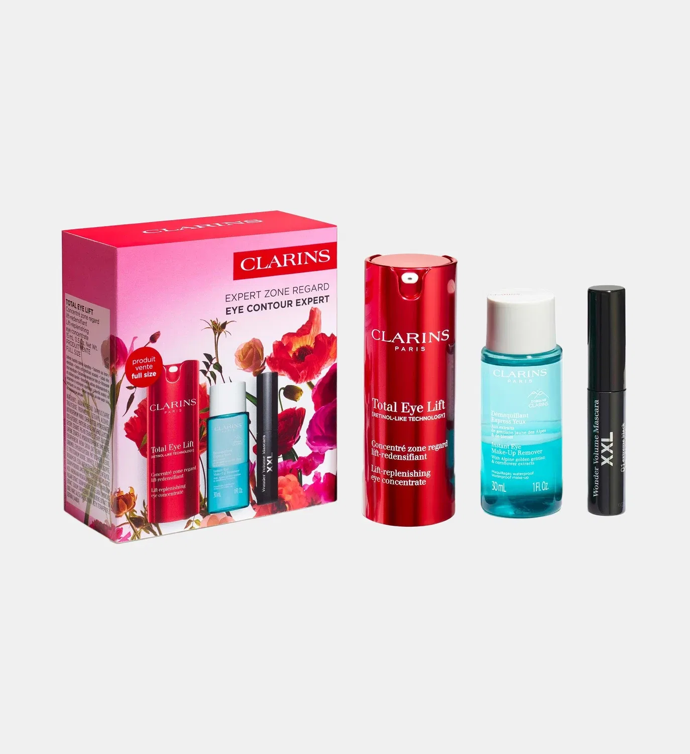 Набор Clarins, красный