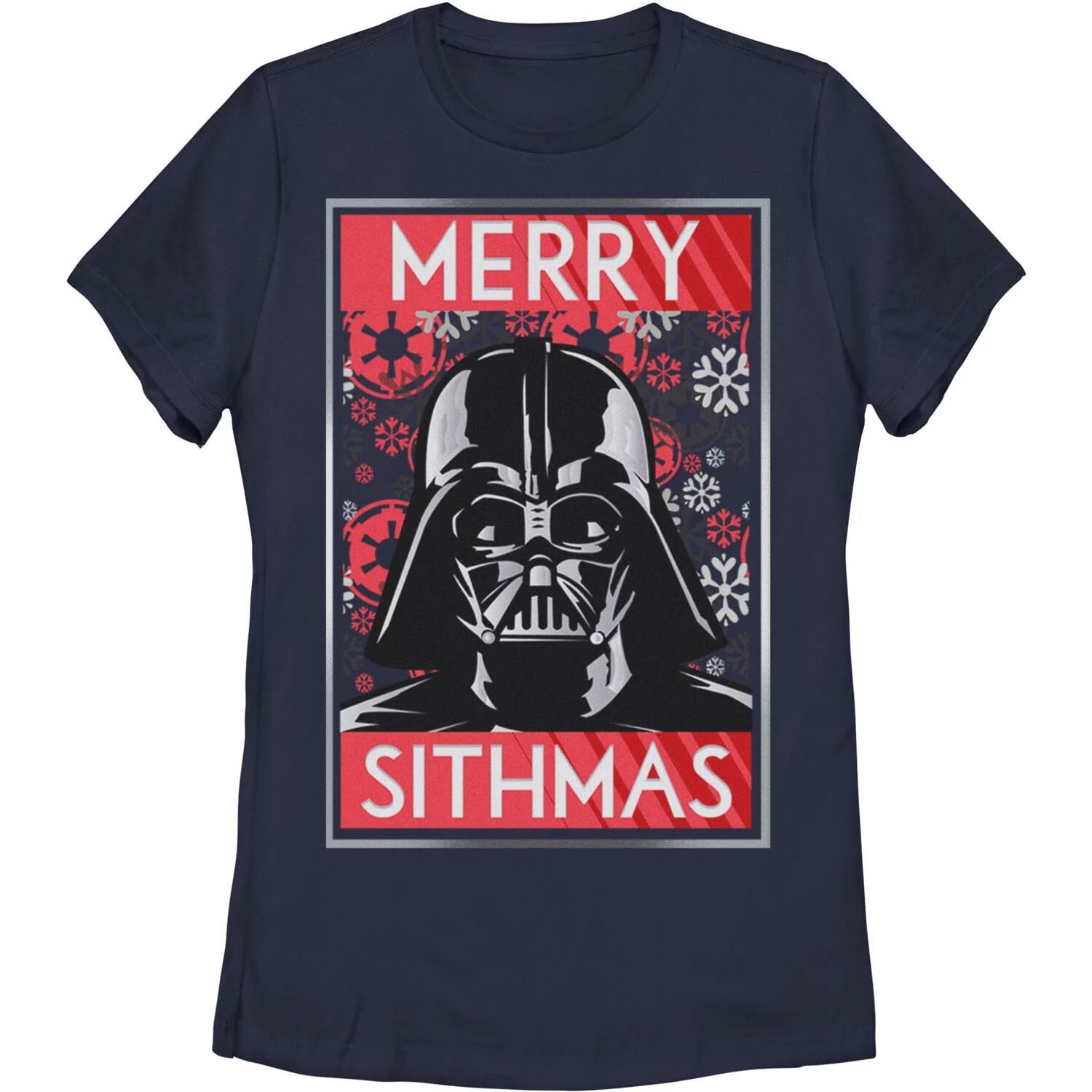 

Детская футболка «Звездные войны» Merry Sithmas Star Wars, темно-синий